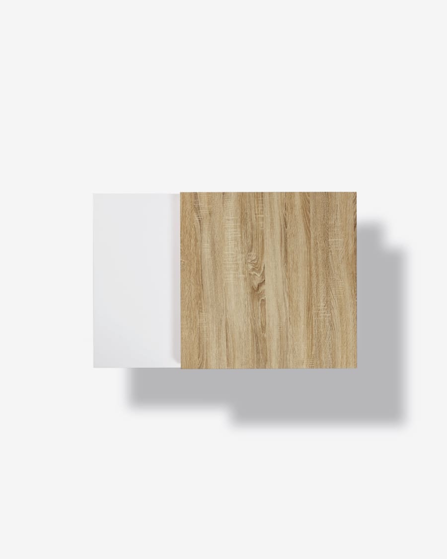 Kiu coffee table 70 (106) x 70 cm MDF and melamine