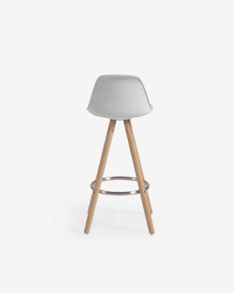 White Slad barstool height 65 cm