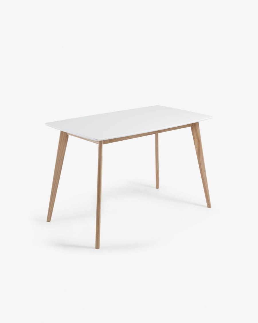 Anit solid ash wood table, 140 x 80 cm