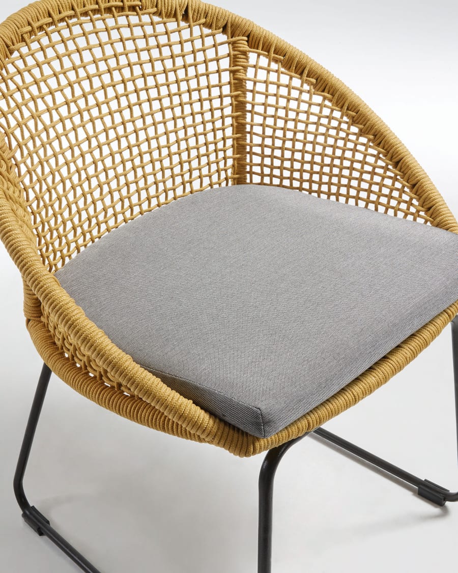 Sania armchair mustard | Kave Home Italy