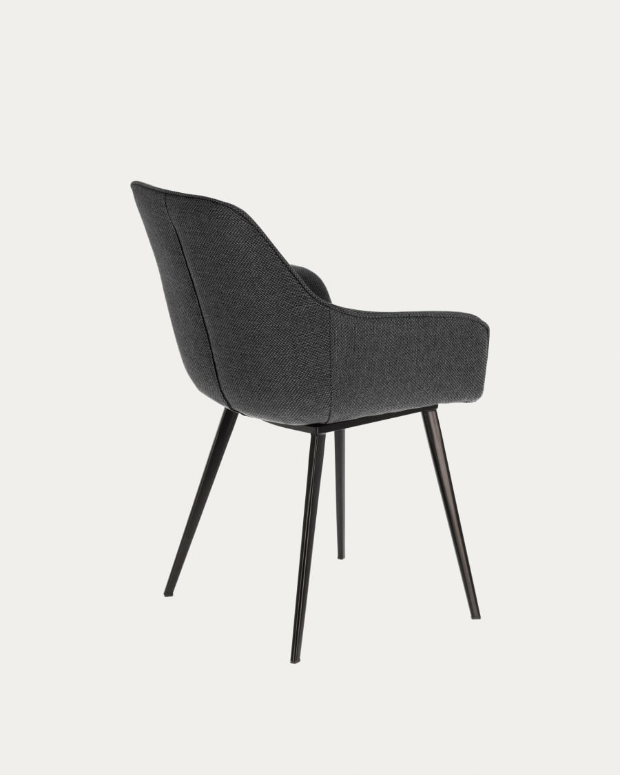 Amira dark grey chair