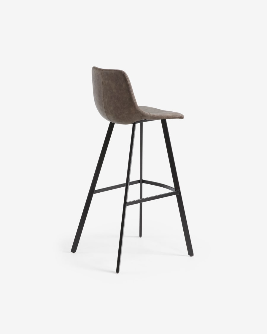 Beige Alve barstool height 80 cm