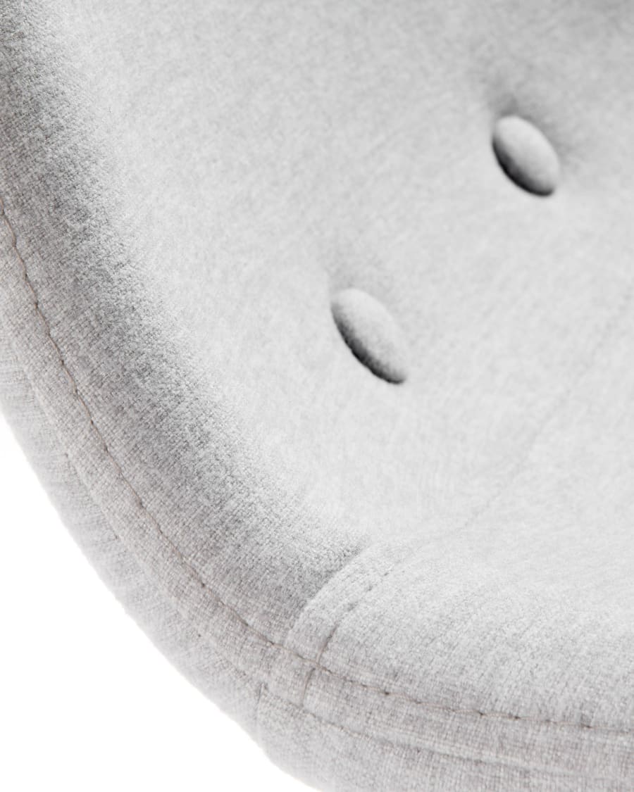 Light grey Nolite stool height 65 cm