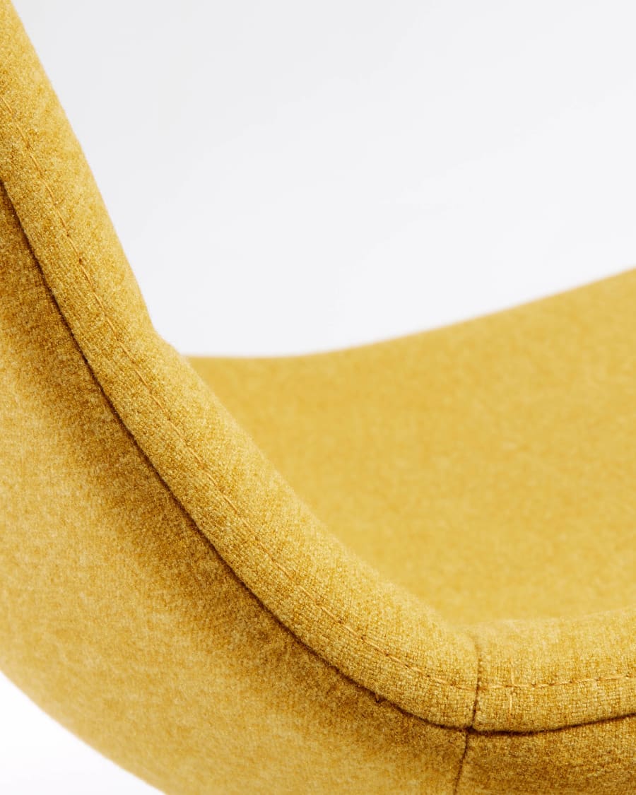 Mustard Nolite stool height 65 cm