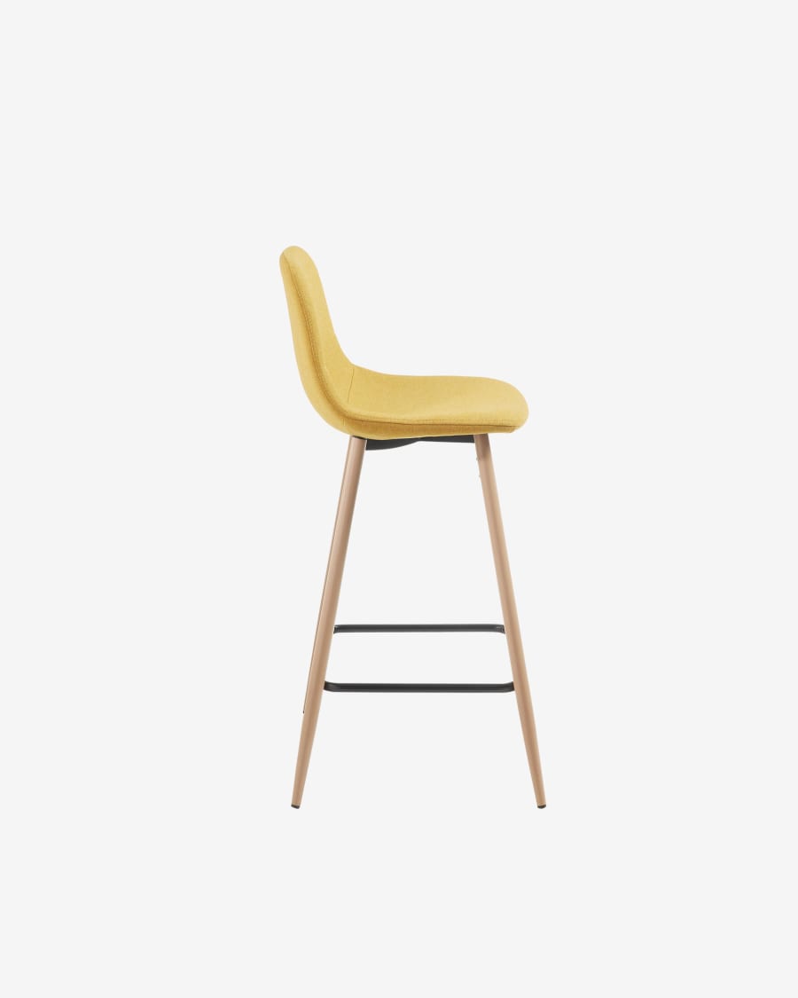 Mustard Nolite stool height 65 cm