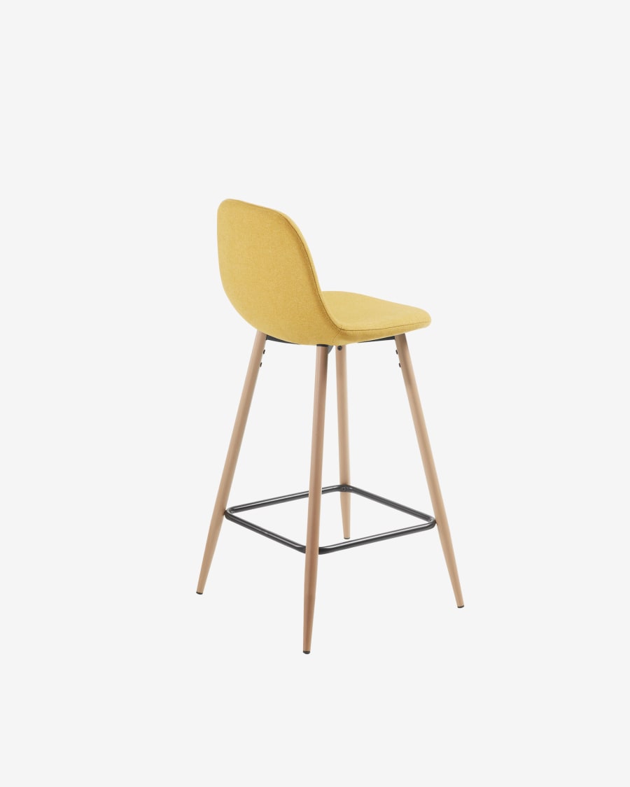 Mustard Nolite stool height 65 cm