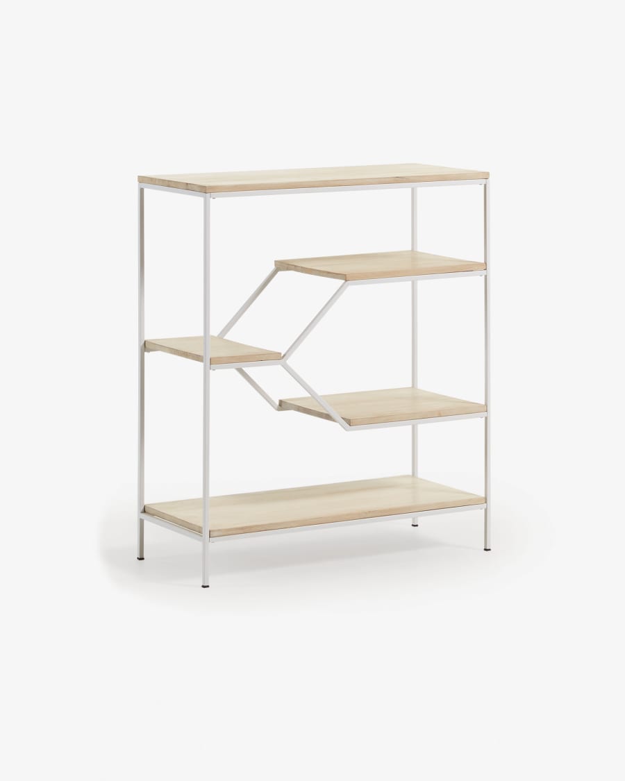 Push shelving unit 80 x 93,5 cm white