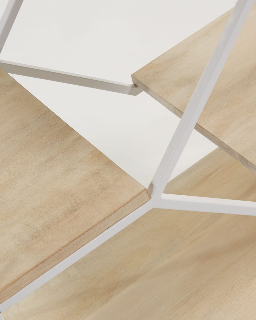 Push shelving unit 80 x 93,5 cm white