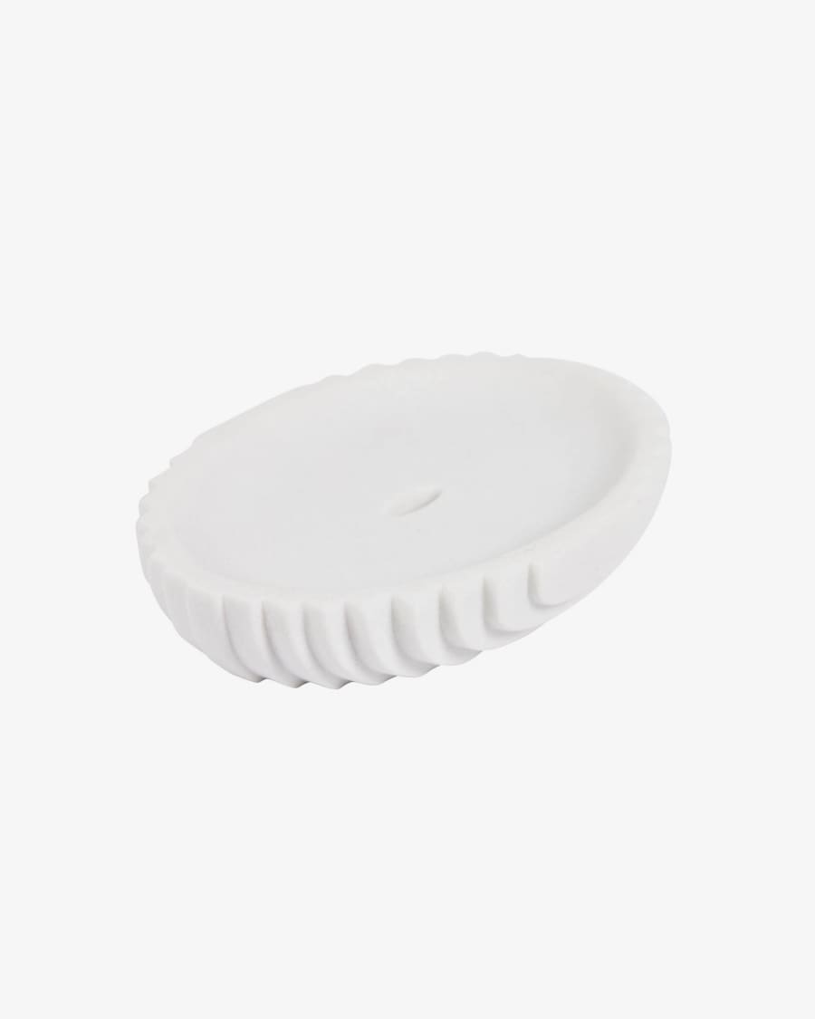 Βάση σαπουνιού Ateneas, λευκή πολυρητίνη