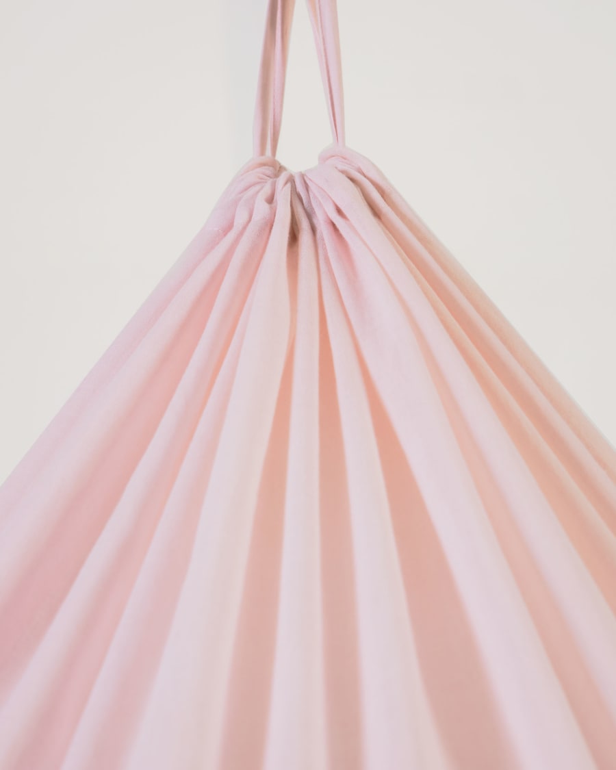 Carelene 100% cotton canopy for kids in pink
