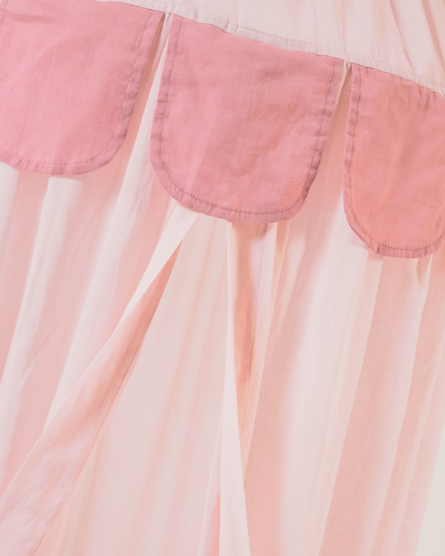 Carelene 100% cotton canopy for kids in pink