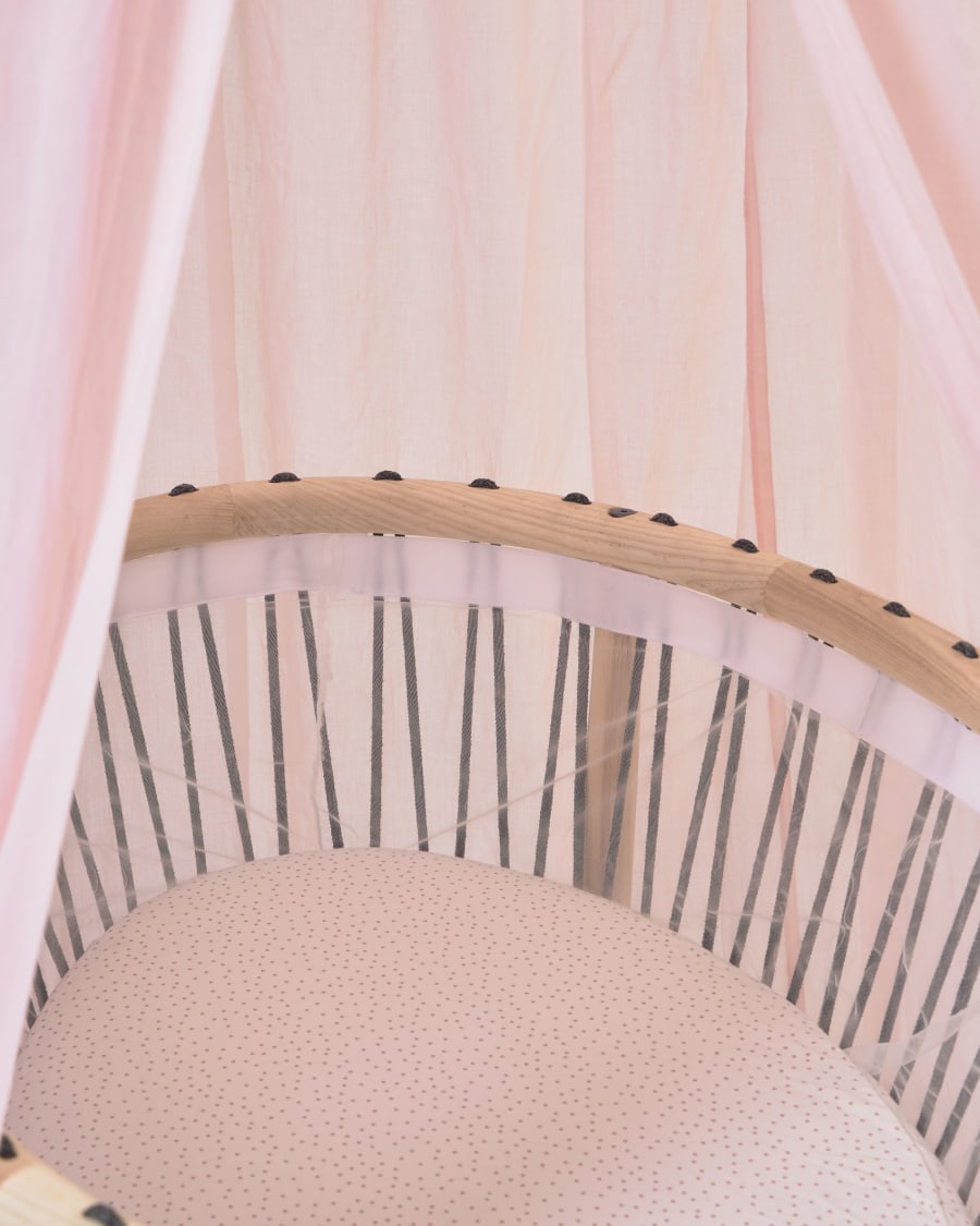 Carelene 100% cotton canopy for kids in pink