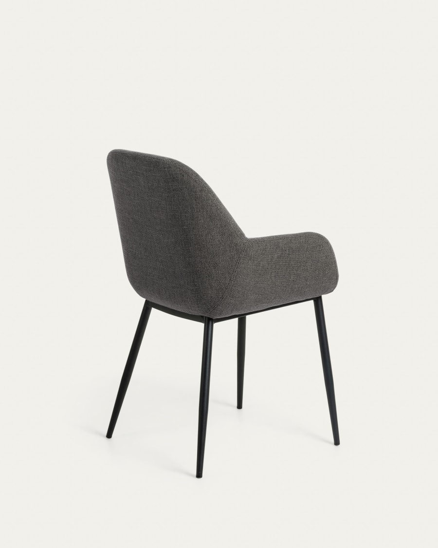 Konna dark grey chair