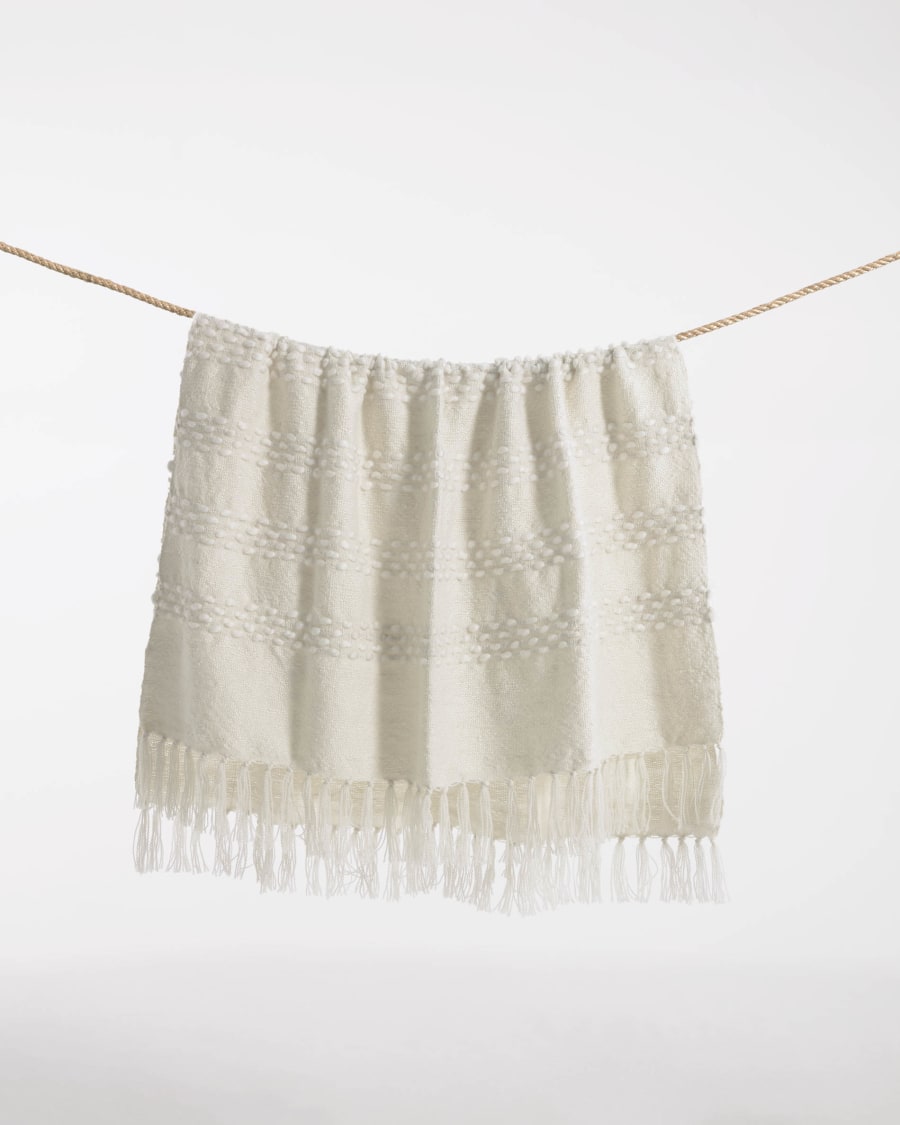 Beva white blanket 125 x 150 cm
