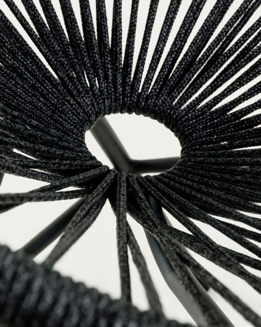 Black Samantha armchair