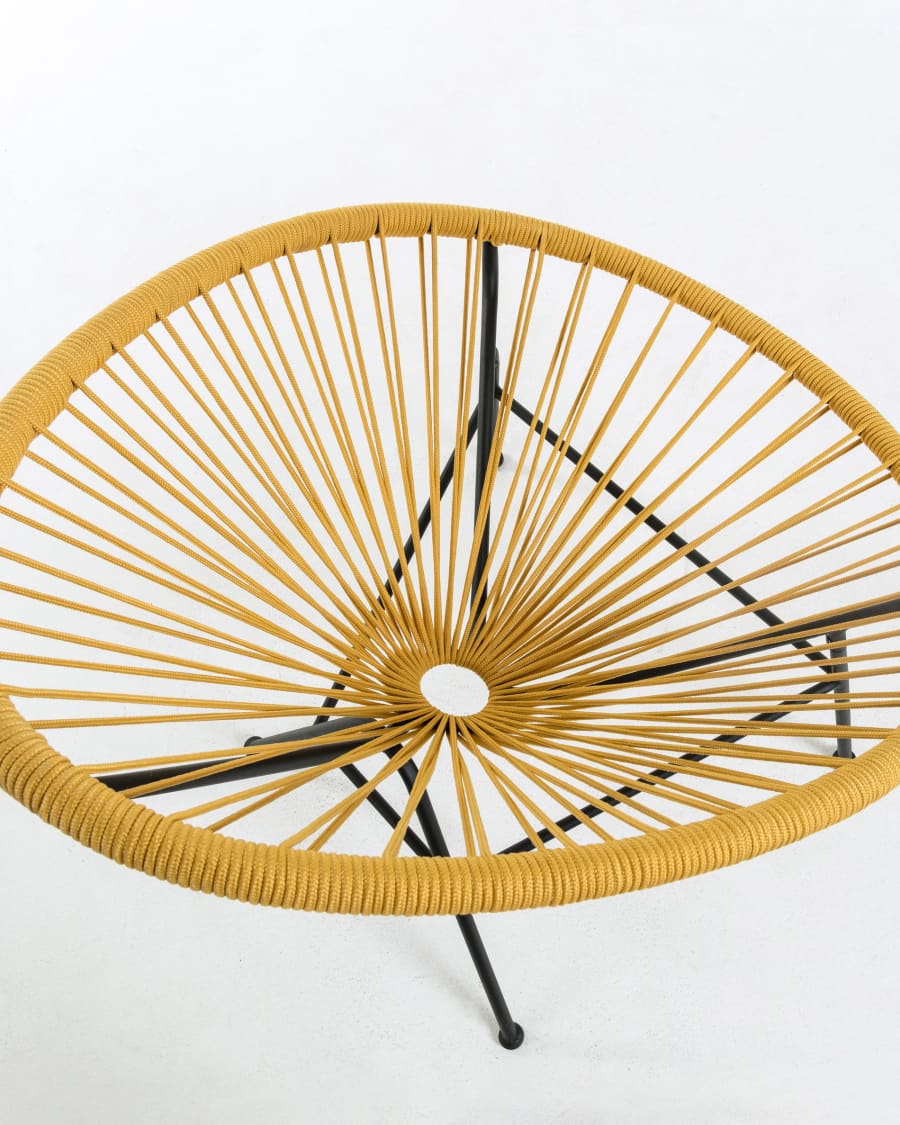 Mustard Samantha armchair