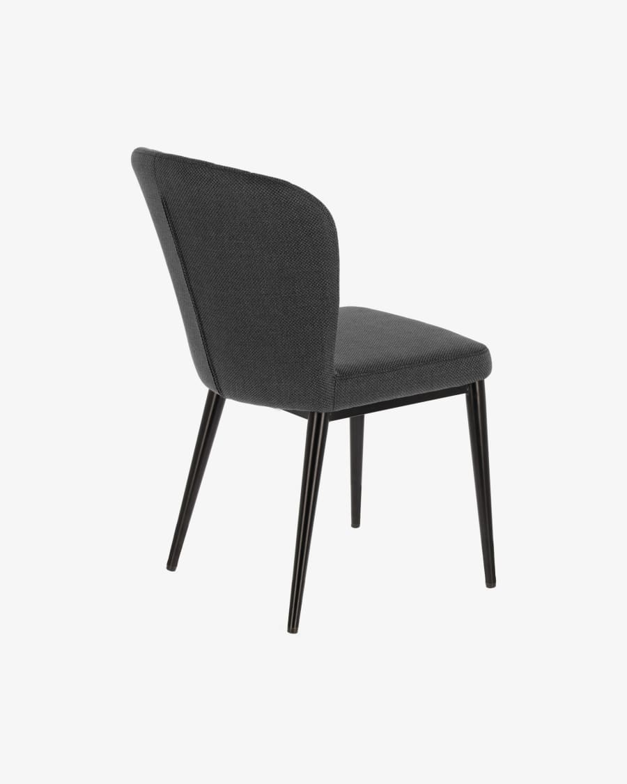 Καρέκλα Madge, σκούρο γκρι