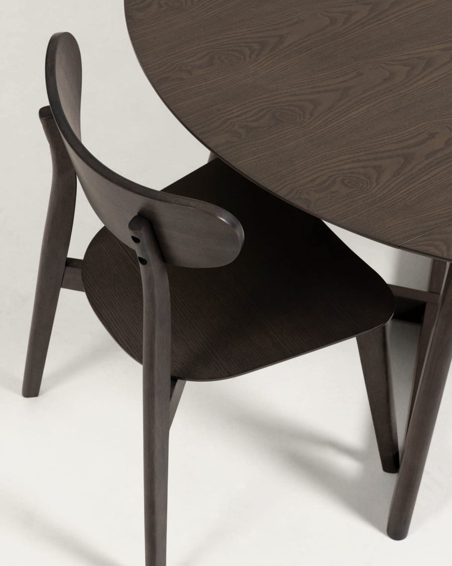 Extendable Maryse 70 (120) x 75 cm table in an ash finish