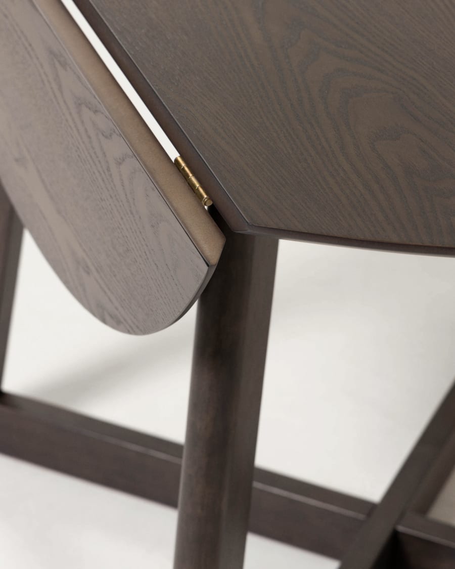 Extendable Maryse 70 (120) x 75 cm table in an ash finish