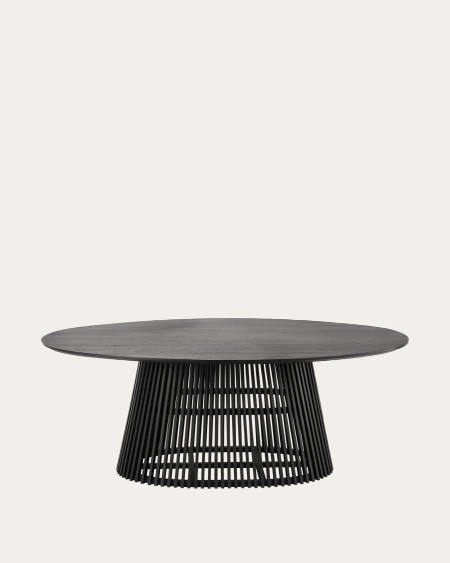Jeanette Ø 200 x 120 cm black table