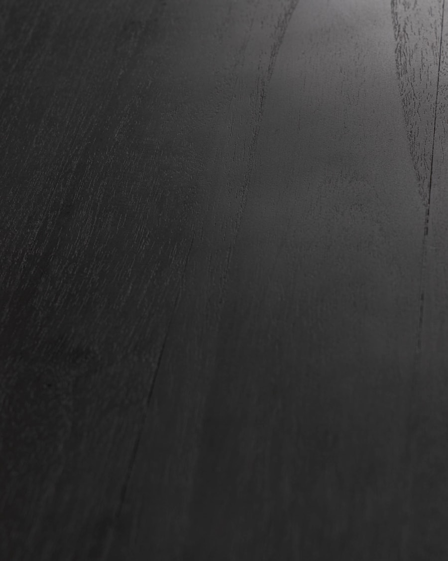 Jeanette Ø 200 x 120 cm black table