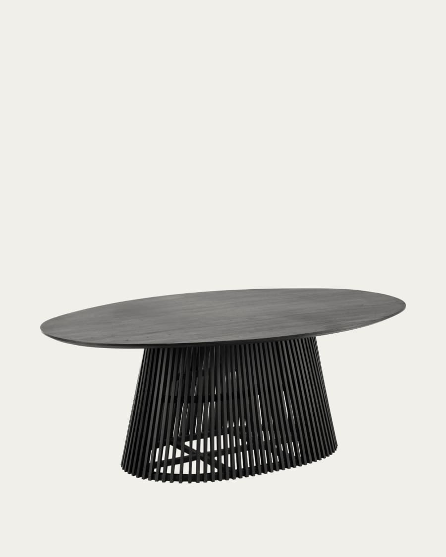 Jeanette Ø 200 x 120 cm black table
