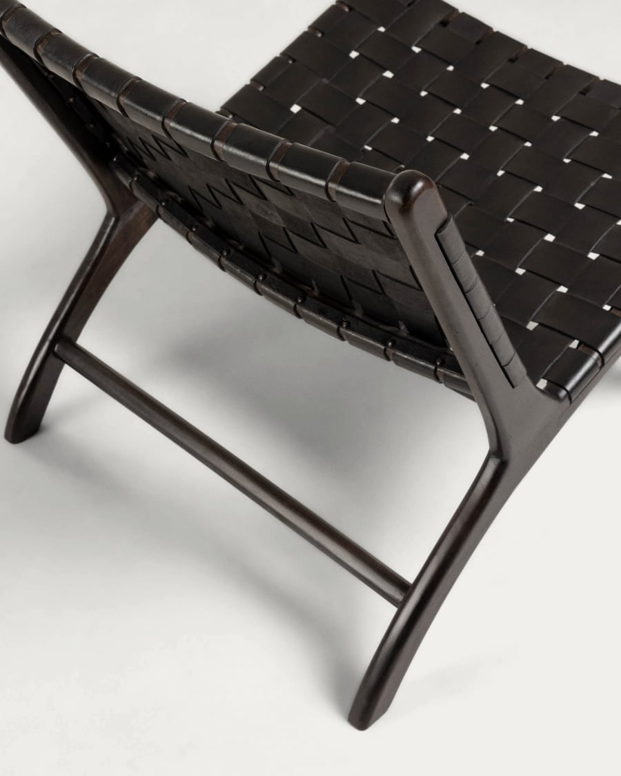 Black Calixta armchair