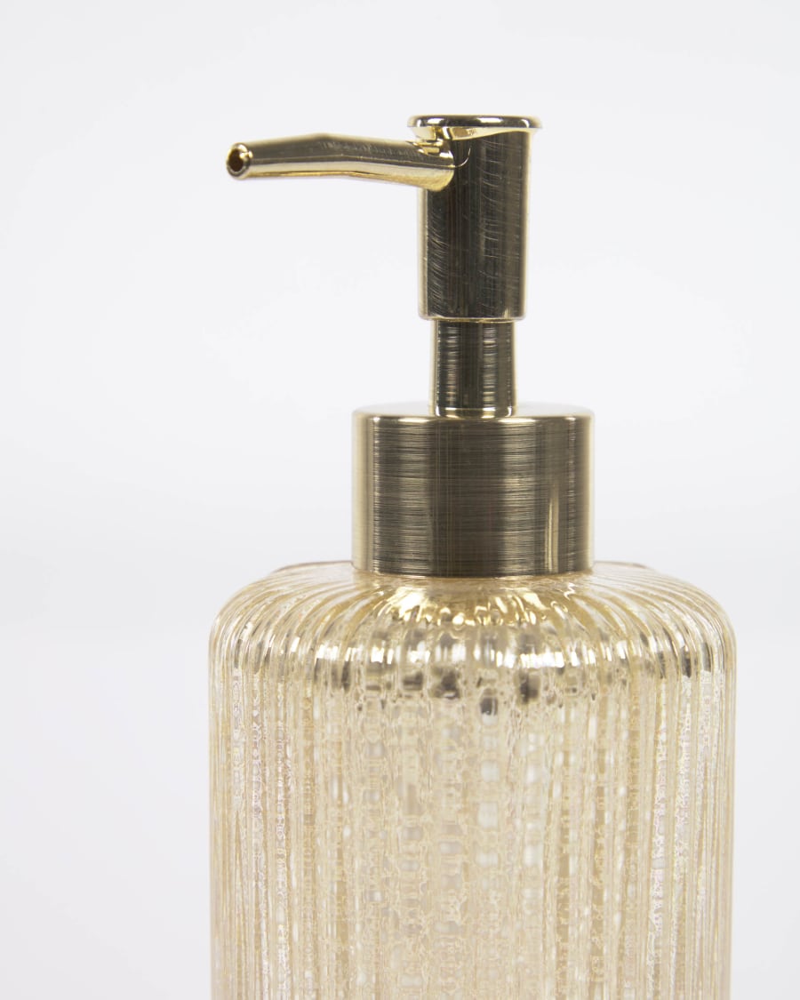 Dispenser σαπουνιού Christell, χρυσό γυαλί