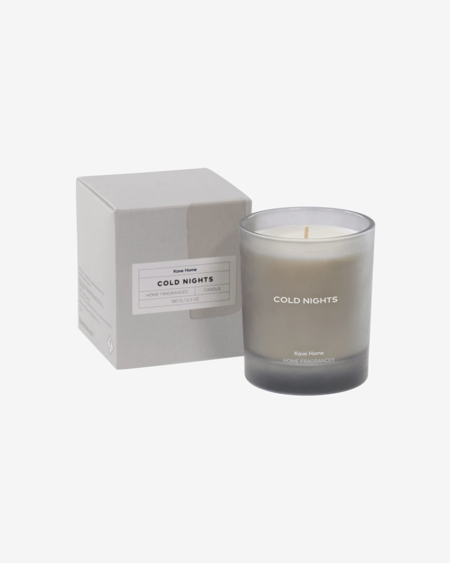 Cold Nights grey scented candle 180 g