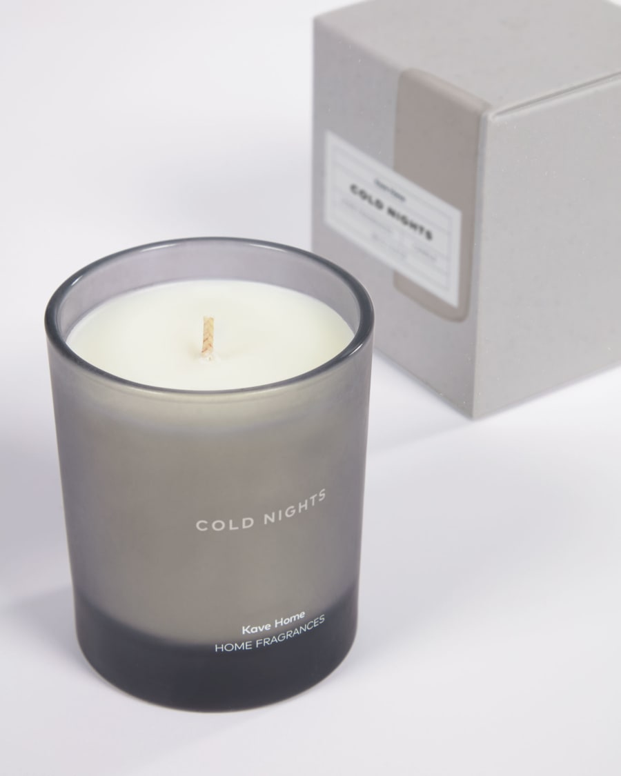 Cold Nights grey scented candle 180 g