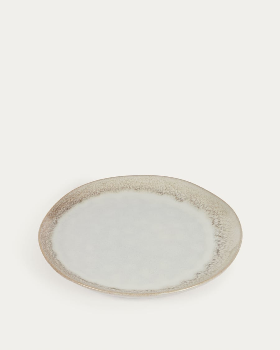 Plato plano Sheilyn beige flat plate