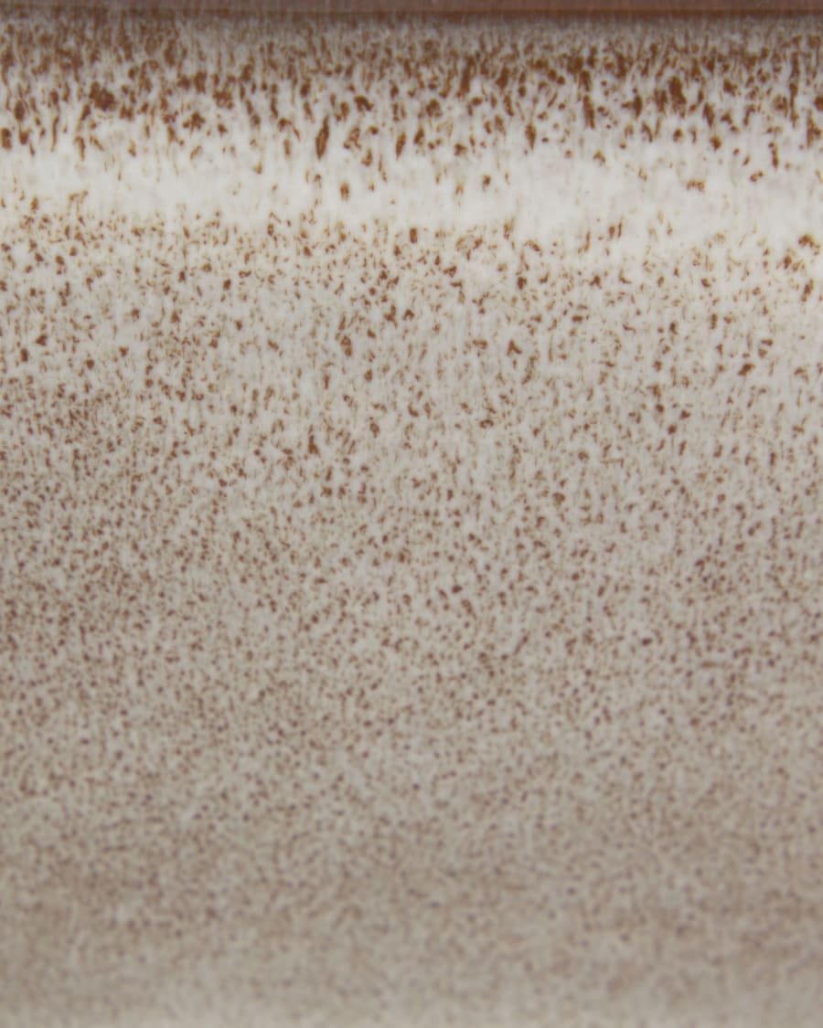 Πιάτο φαγητού Sheilyn, σκούρο καφέ