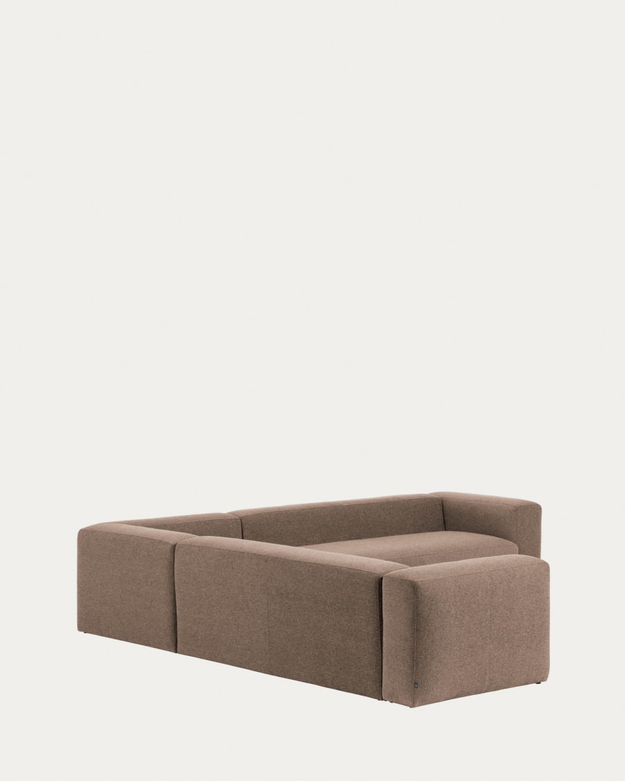 Blok 6-seater corner sofa in pink 320 x 320 cm