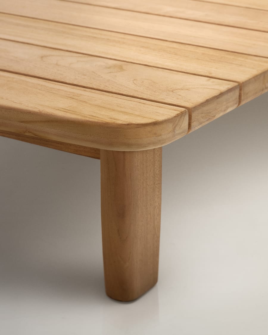 Tirant coffee table made from solid teak wood 140 x 70 cm FSC 100%