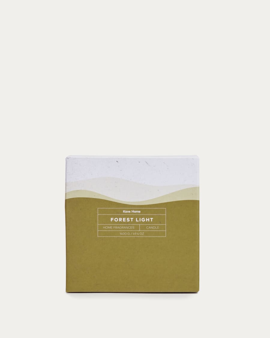 Forest Light scented candle, 1400 g