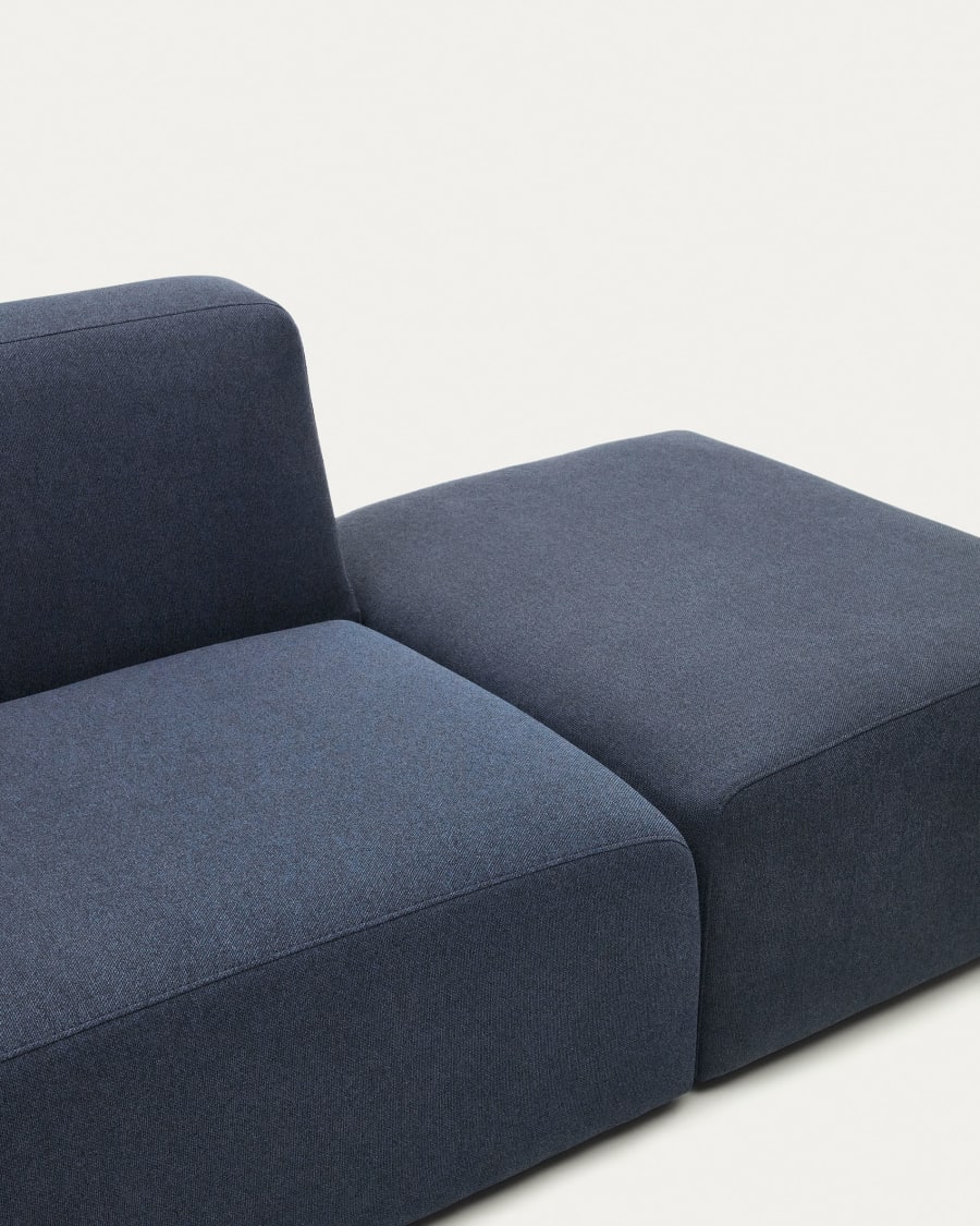 Neom 2 seater modular sofa with back module in blue, 244 cm FSC Mix Credit
