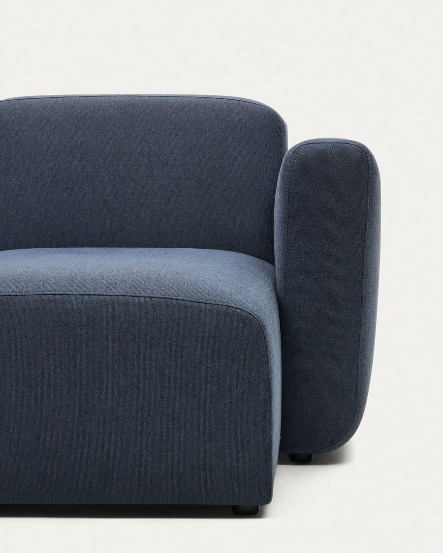 Neom 3 seater modular sofa, right/left chaise longue in blue, 263 cm FSC Mix Credit