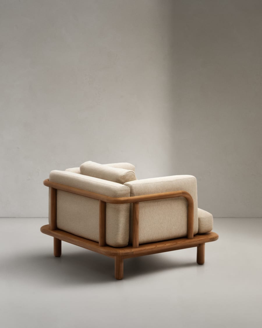 Turqueta armchair made from solid teak wood FSC 100%