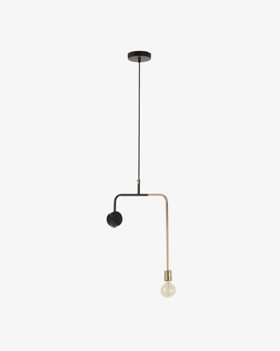 Wick pendant lamp