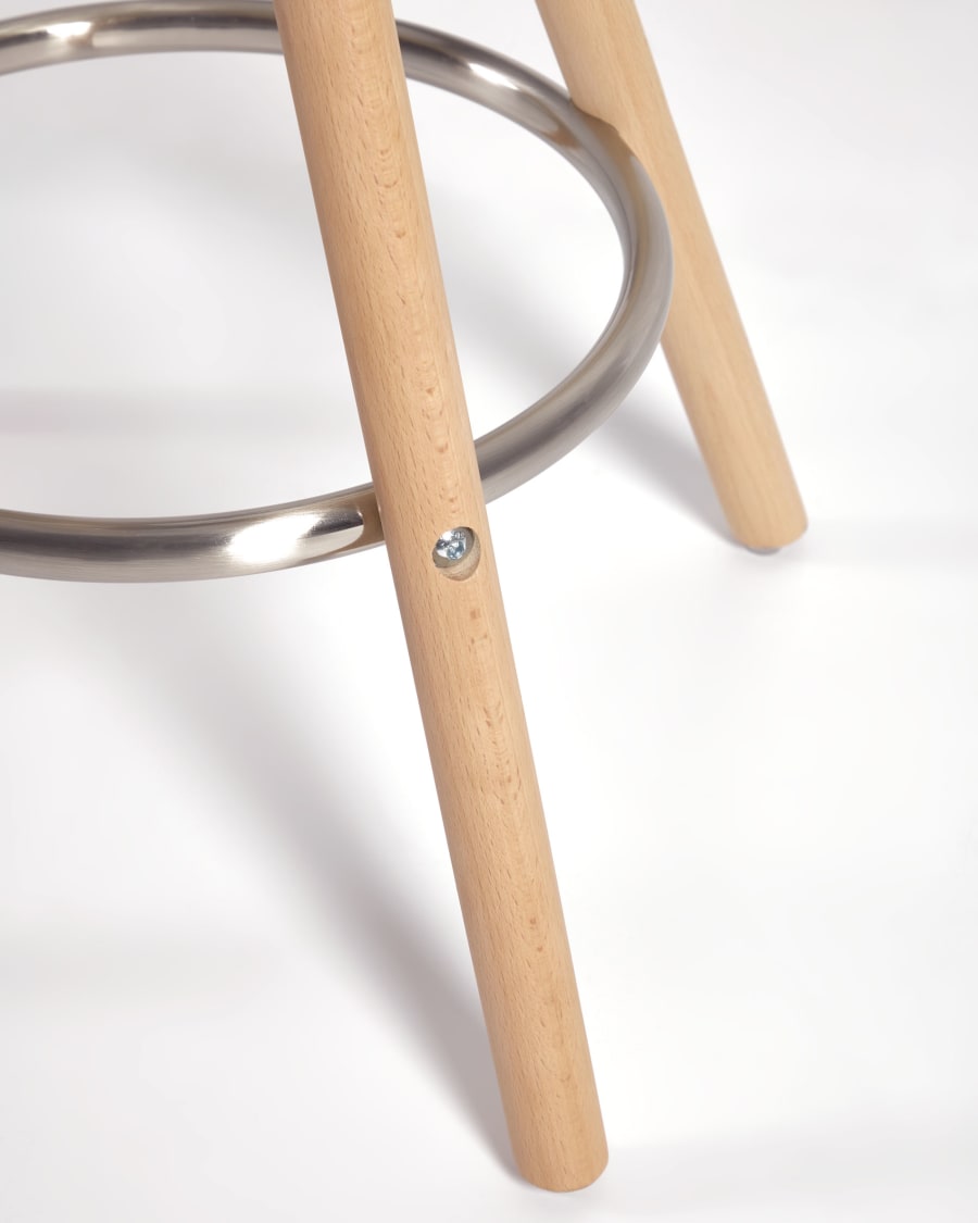 White Slad barstool height 65 cm