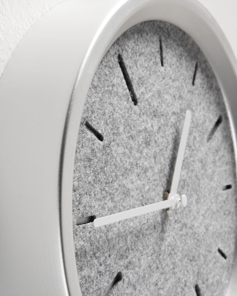 Orologio da parete Nexus Argento