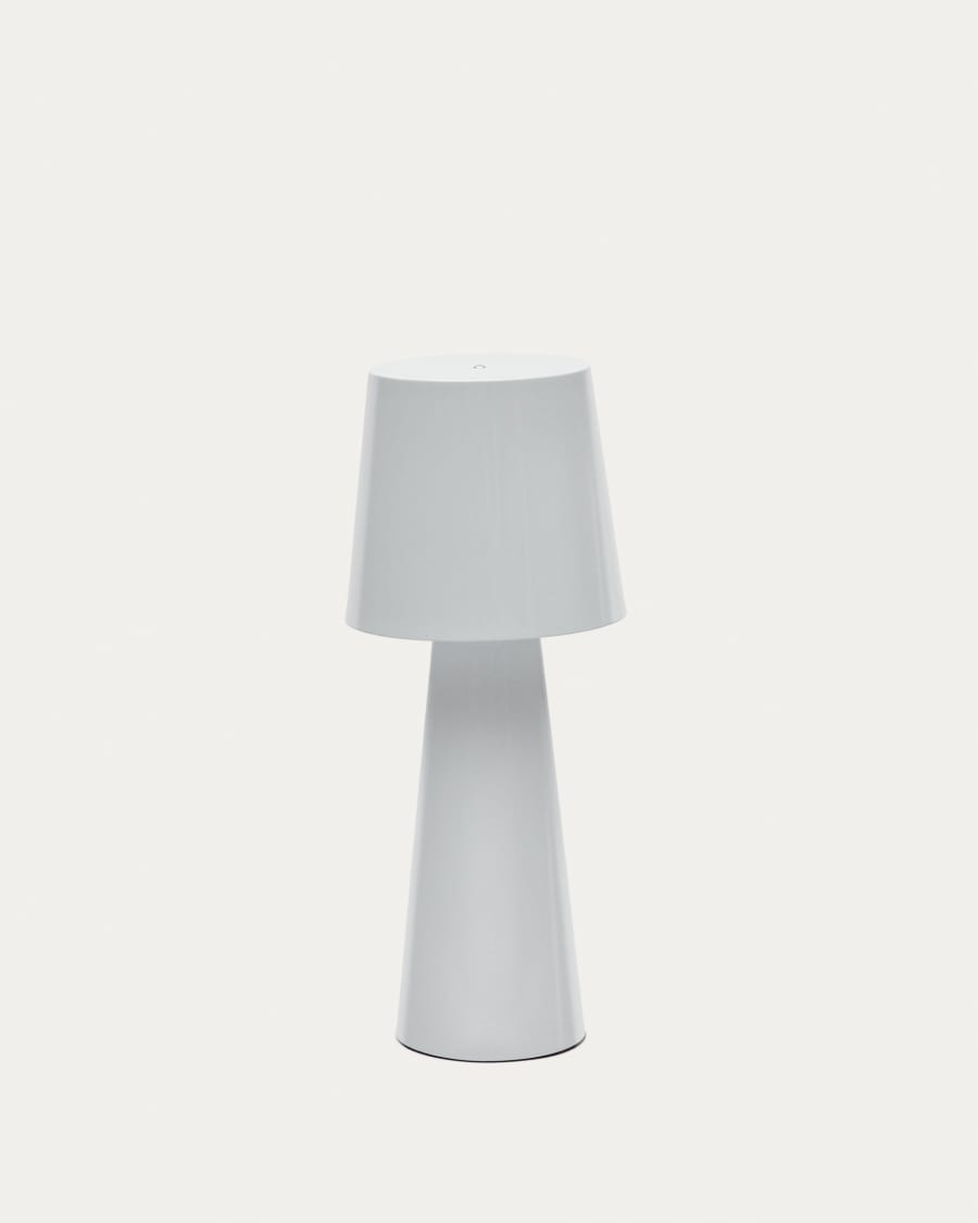 Arenys large table lamp with a white painted finish