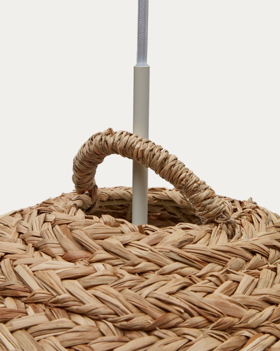 Fonteta natural fiber ceiling lamp shade in a natural finish, Ø 60 cm