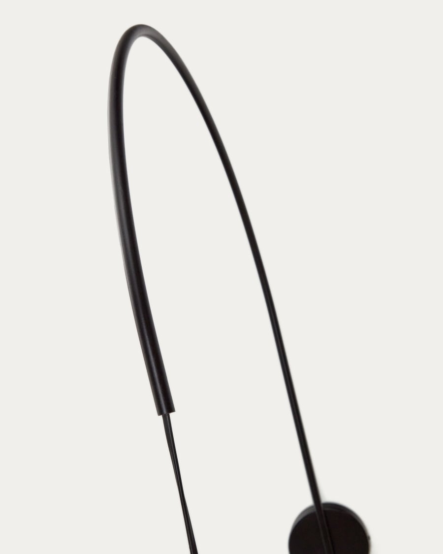 Rosella wall lamp in natural raffia