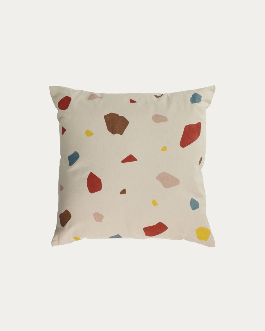 Nerta 100% cotton multi-coloured cushion cover 45 x 45 cm