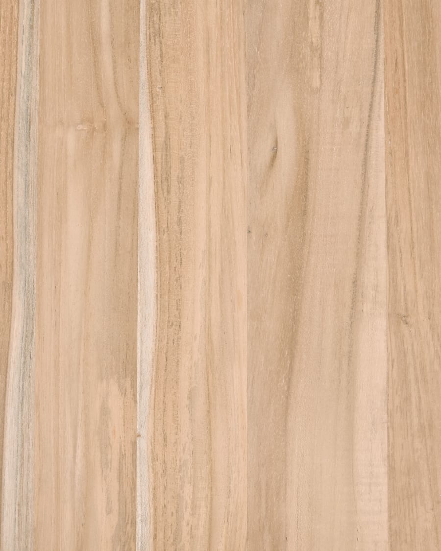 Maial round solid teak wood table, 90 cm