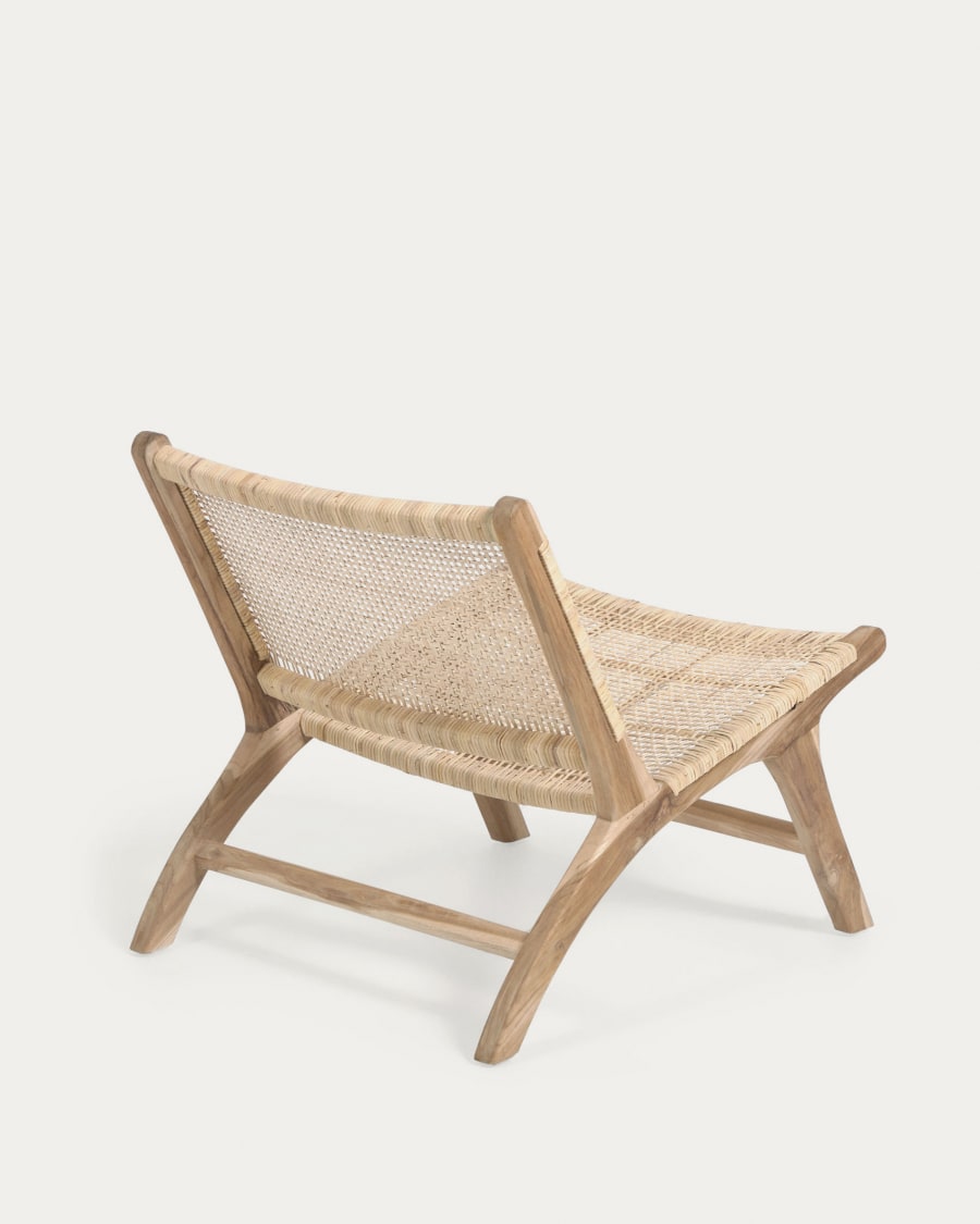 Beida solid teak armchair