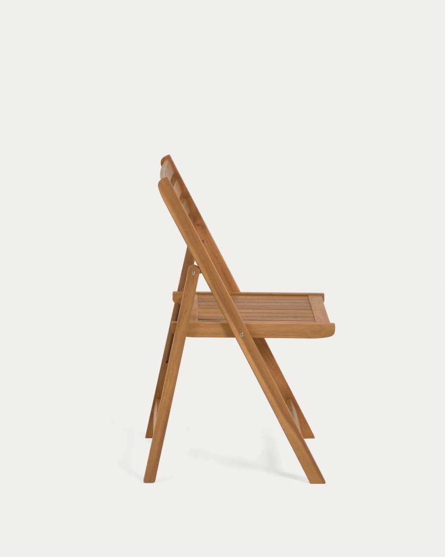 Daliana folding chair in solid acacia FSC 100%