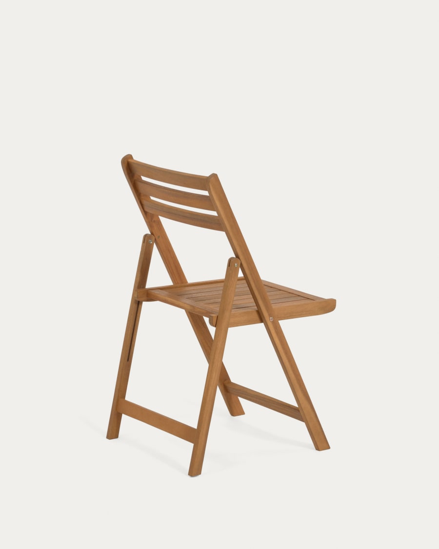 Daliana folding chair in solid acacia FSC 100%