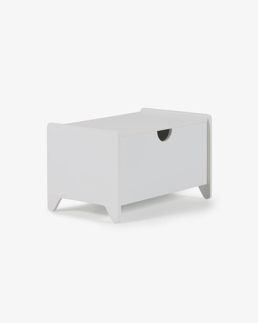 Συρταριέρα Nunila, λευκό MDF